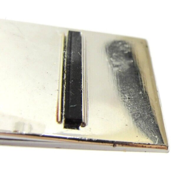 "EVG" Hinged Money Clip Stainless Steel Wallet Credit Card Cash ID Holder - Picture 3 of 9